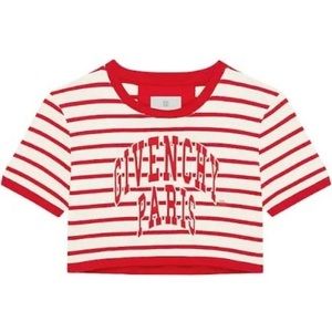 Givenchy red crop top
